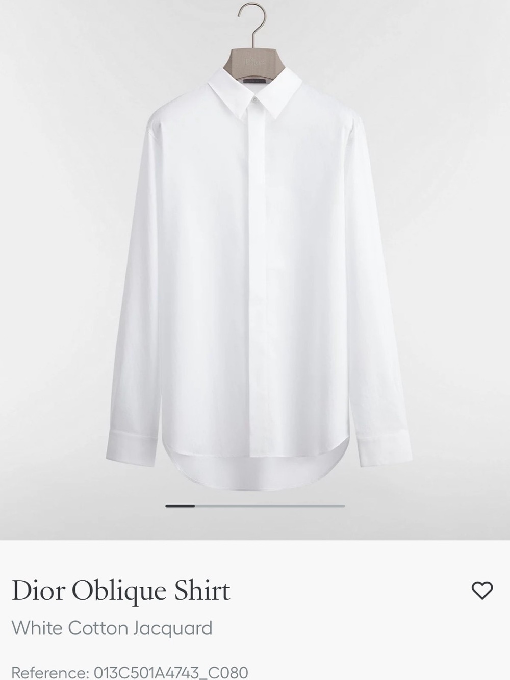 • Dior Jacquard Oblique Shirt—Collard’d & Bee Embroidery •